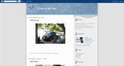 Desktop Screenshot of clicksatmylife.blogspot.com