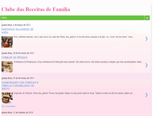 Tablet Screenshot of nossoclubedereceitas.blogspot.com
