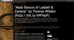 Desktop Screenshot of maskdances.blogspot.com