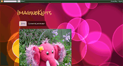 Desktop Screenshot of imagineknits.blogspot.com