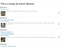 Tablet Screenshot of coupedegracie.blogspot.com