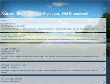 Tablet Screenshot of mydotnetinfo.blogspot.com