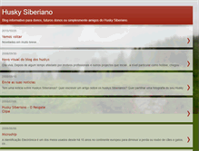 Tablet Screenshot of huskysiberiano.blogspot.com