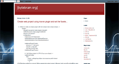 Desktop Screenshot of bytebrain.blogspot.com