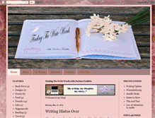 Tablet Screenshot of findingthewritewords.blogspot.com