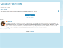 Tablet Screenshot of canadianfatshionista.blogspot.com