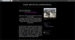 Desktop Screenshot of casoantieticaempresarial.blogspot.com