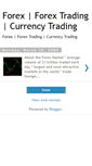 Mobile Screenshot of forex-yournexttradingmarket.blogspot.com
