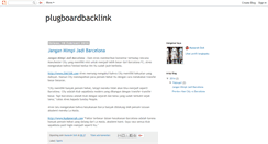 Desktop Screenshot of plugboardbacklink.blogspot.com