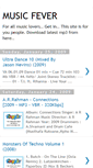 Mobile Screenshot of musicfever4all.blogspot.com