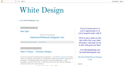 Desktop Screenshot of designbywhite.blogspot.com