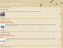 Tablet Screenshot of inspiringlittleminds-kmerritt.blogspot.com