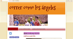 Desktop Screenshot of corrercomolosangeles.blogspot.com