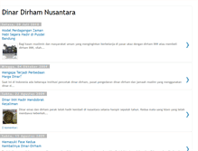 Tablet Screenshot of dinardirhamnusantara.blogspot.com