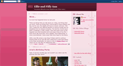 Desktop Screenshot of ellieandfiffyann.blogspot.com