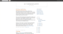 Desktop Screenshot of myrskylintu.blogspot.com