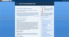 Desktop Screenshot of kentcountynetballclub.blogspot.com