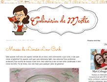 Tablet Screenshot of culinariademestre.blogspot.com