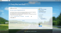Desktop Screenshot of lyfengshui.blogspot.com