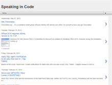 Tablet Screenshot of codespeak.blogspot.com
