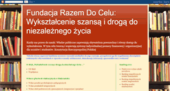 Desktop Screenshot of fundacja-edukacja.blogspot.com