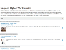 Tablet Screenshot of iraqwarinquiries.blogspot.com