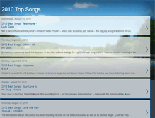 Tablet Screenshot of 2010topsongs.blogspot.com
