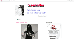 Desktop Screenshot of des-encontro.blogspot.com