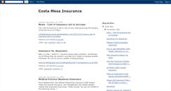 Desktop Screenshot of costamesainsurance.blogspot.com