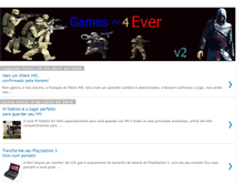 Tablet Screenshot of games4ever-v2.blogspot.com