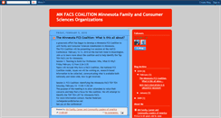 Desktop Screenshot of mnfacsecoalition.blogspot.com