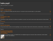 Tablet Screenshot of haiku-pupil.blogspot.com