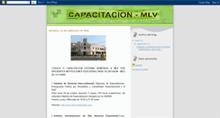 Desktop Screenshot of capacitacionmlv.blogspot.com