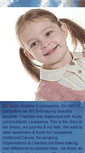 Mobile Screenshot of charlottemummyleukaemia.blogspot.com
