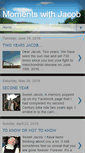 Mobile Screenshot of momentswithjacob.blogspot.com