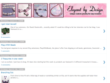 Tablet Screenshot of elegantbydesignjewelry.blogspot.com