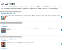 Tablet Screenshot of linhastintas.blogspot.com