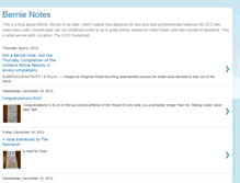 Tablet Screenshot of bernienotes.blogspot.com