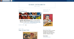 Desktop Screenshot of kirbydynamics.blogspot.com