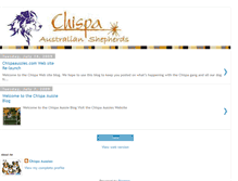 Tablet Screenshot of chispaaussies.blogspot.com