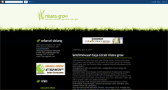 Desktop Screenshot of nisara-grow.blogspot.com