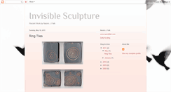 Desktop Screenshot of invisiblesculpture.blogspot.com