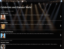 Tablet Screenshot of glamourallover.blogspot.com