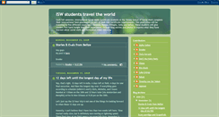 Desktop Screenshot of isw2009.blogspot.com