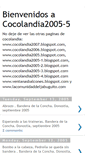 Mobile Screenshot of cocolandia2005-5.blogspot.com