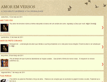 Tablet Screenshot of amanda-amoremversos.blogspot.com