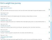 Tablet Screenshot of ericsweightlossjourney.blogspot.com