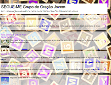 Tablet Screenshot of grupodeoracaosegue-me.blogspot.com