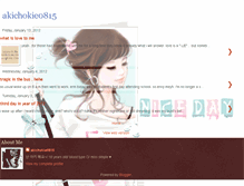 Tablet Screenshot of akichokie.blogspot.com