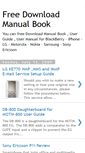 Mobile Screenshot of mobilephonemanualbook.blogspot.com